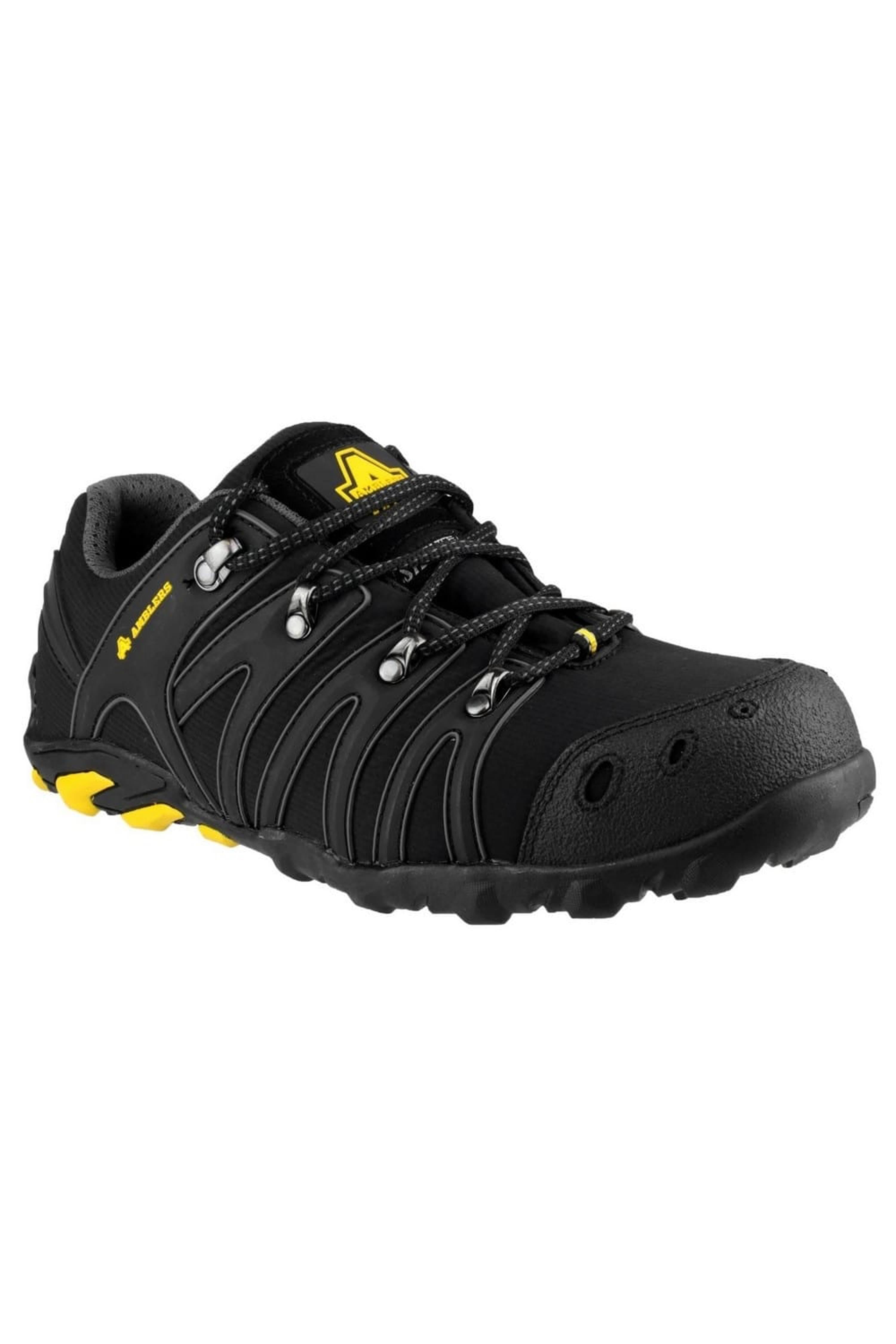 Black Softshell Safety Trainers O2212