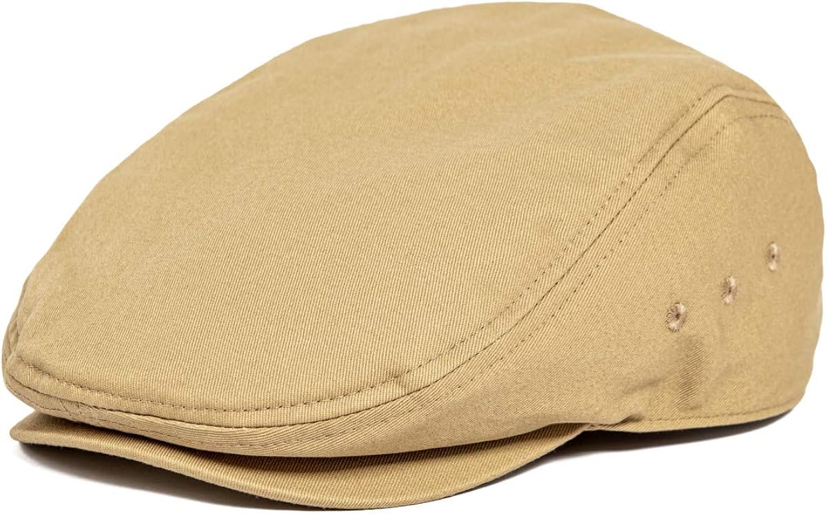 Cotton Twill Newsboy Flat Cap Y9550