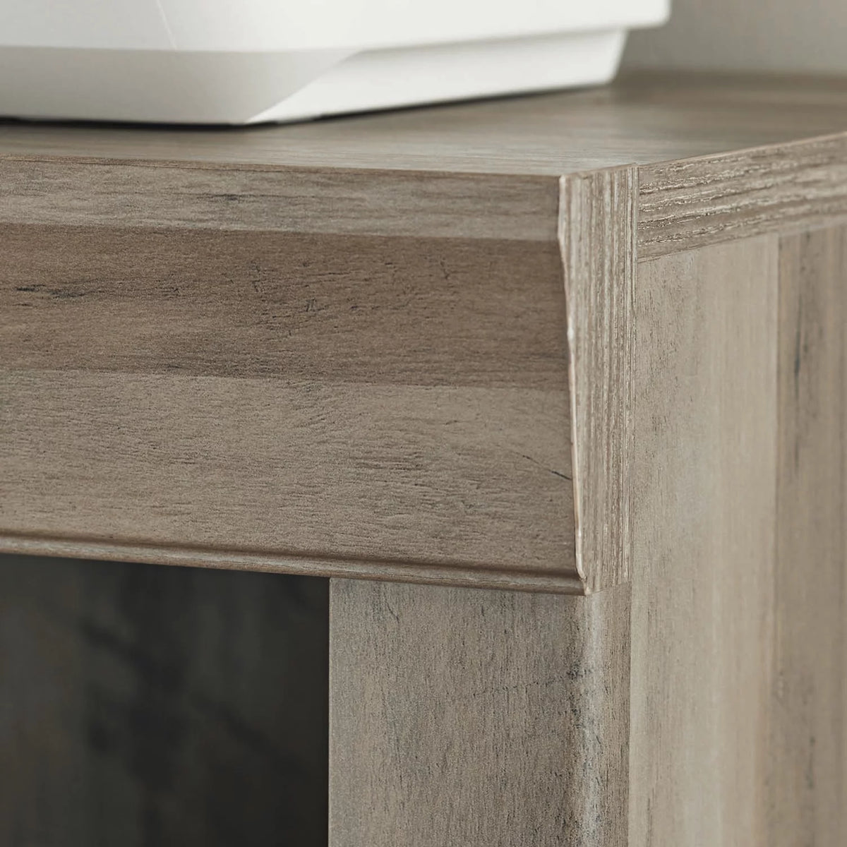 Rustic Gray 5 Shelf Bookcase U585303