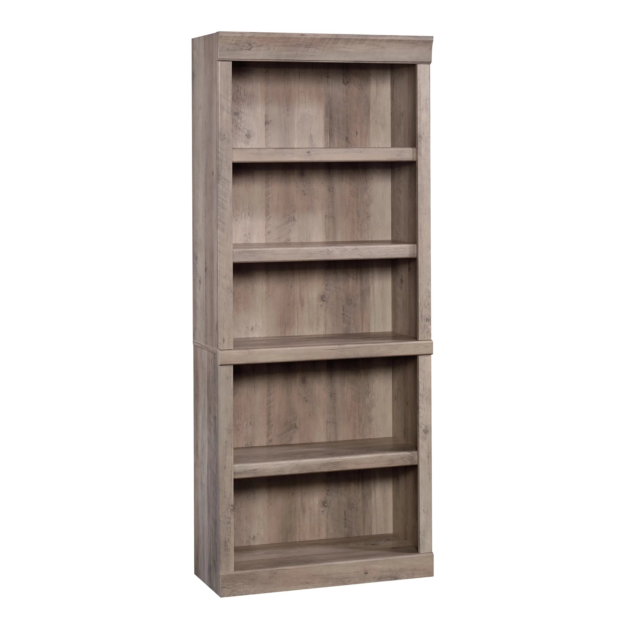 Rustic Gray 5 Shelf Bookcase U585303