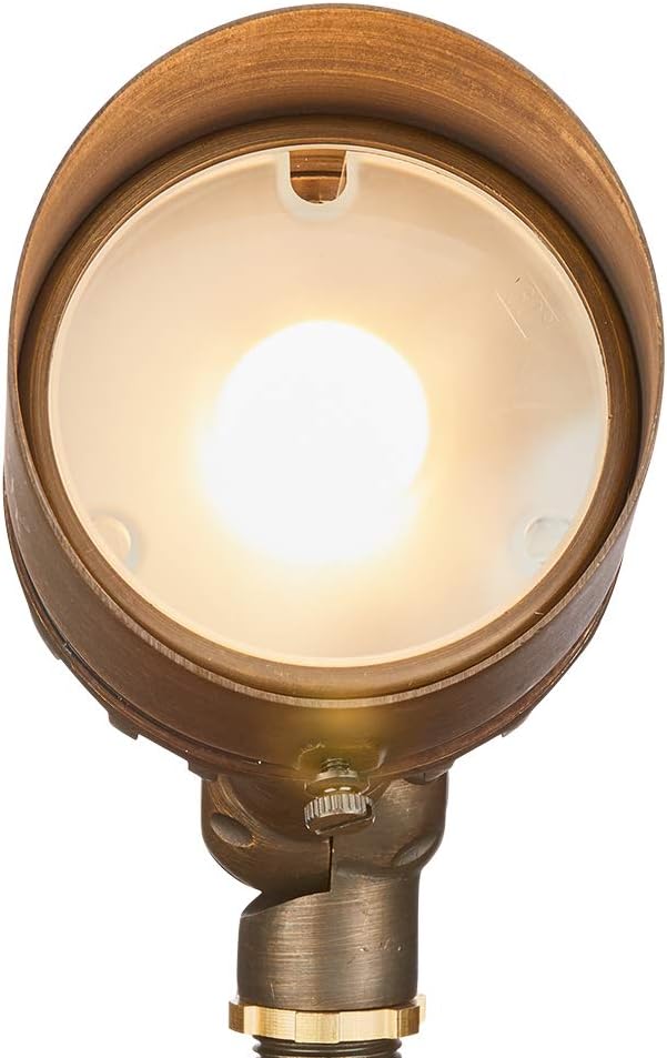 Bronze Cast Brass Outdoor Spotlight C24099