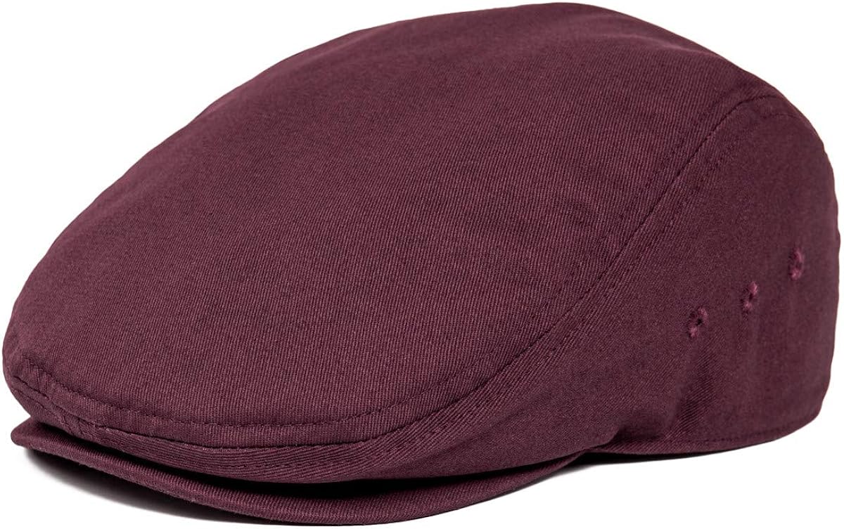 Cotton Twill Newsboy Flat Cap Y9550