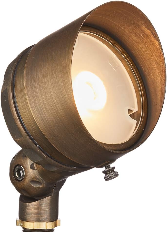 Bronze Cast Brass Outdoor Spotlight C24099